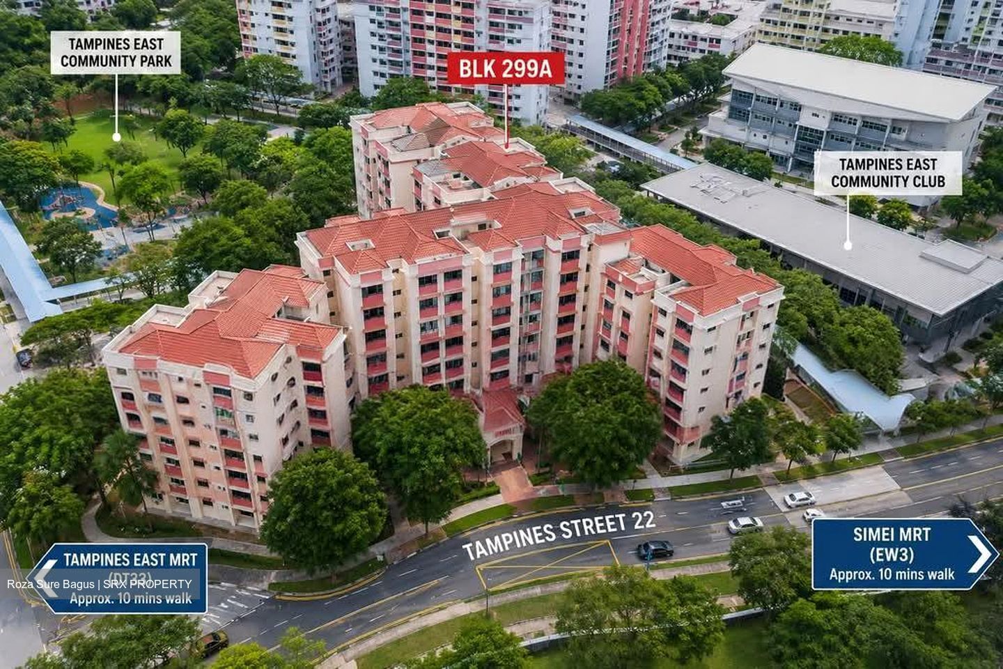 Blk 299A Tampines Lodge (Tampines), HDB 3 Rooms #564326411